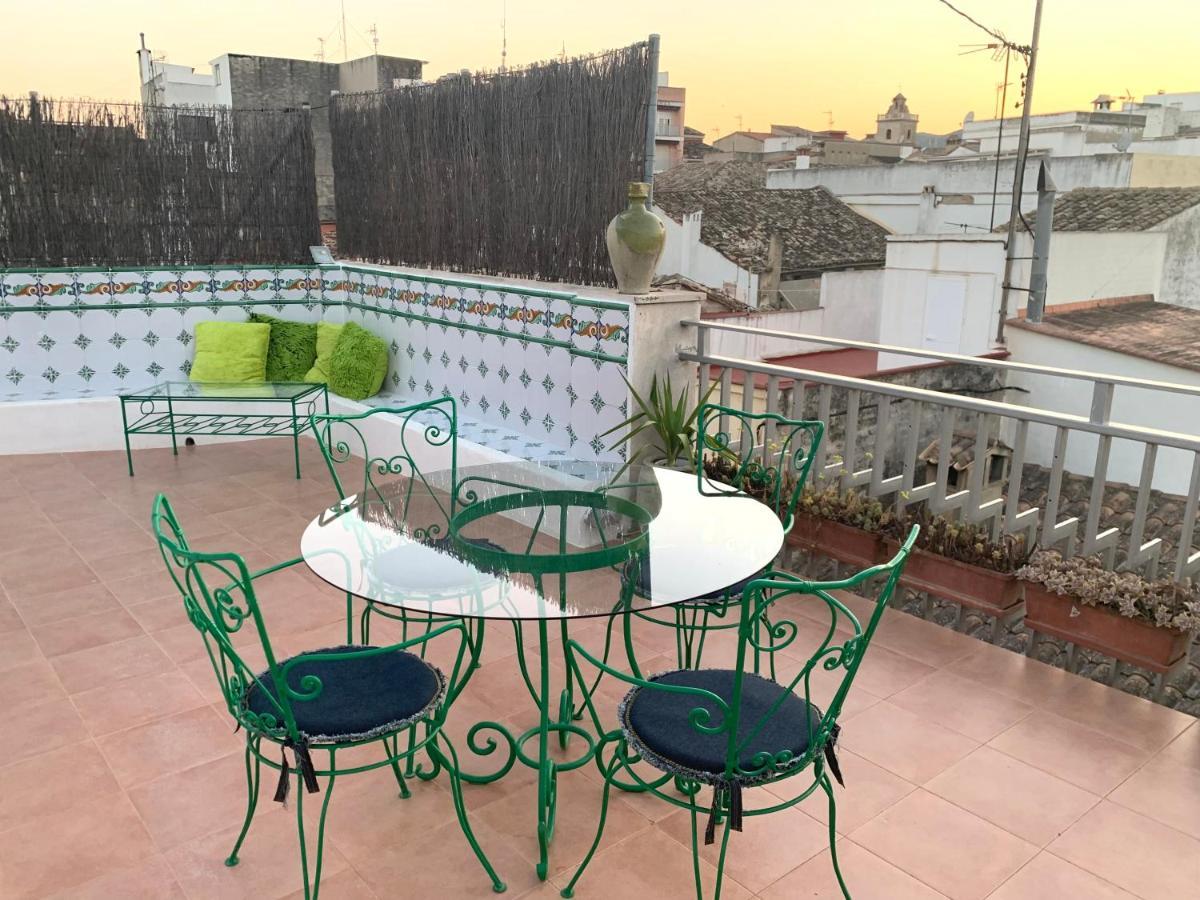 Ferienwohnung Atico Con Vistas En L'Ollería Exterior foto