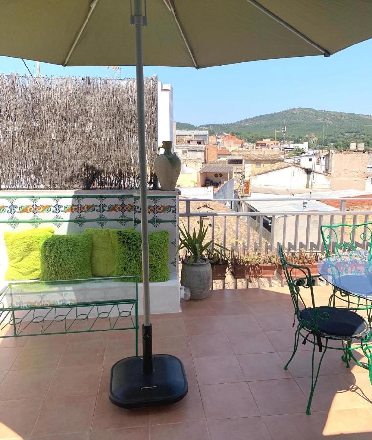 Ferienwohnung Atico Con Vistas En L'Ollería Exterior foto