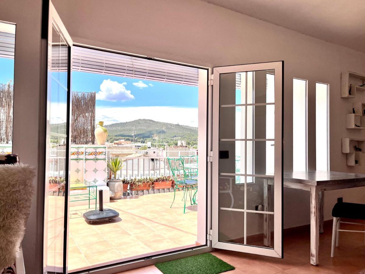 Ferienwohnung Atico Con Vistas En L'Ollería Exterior foto